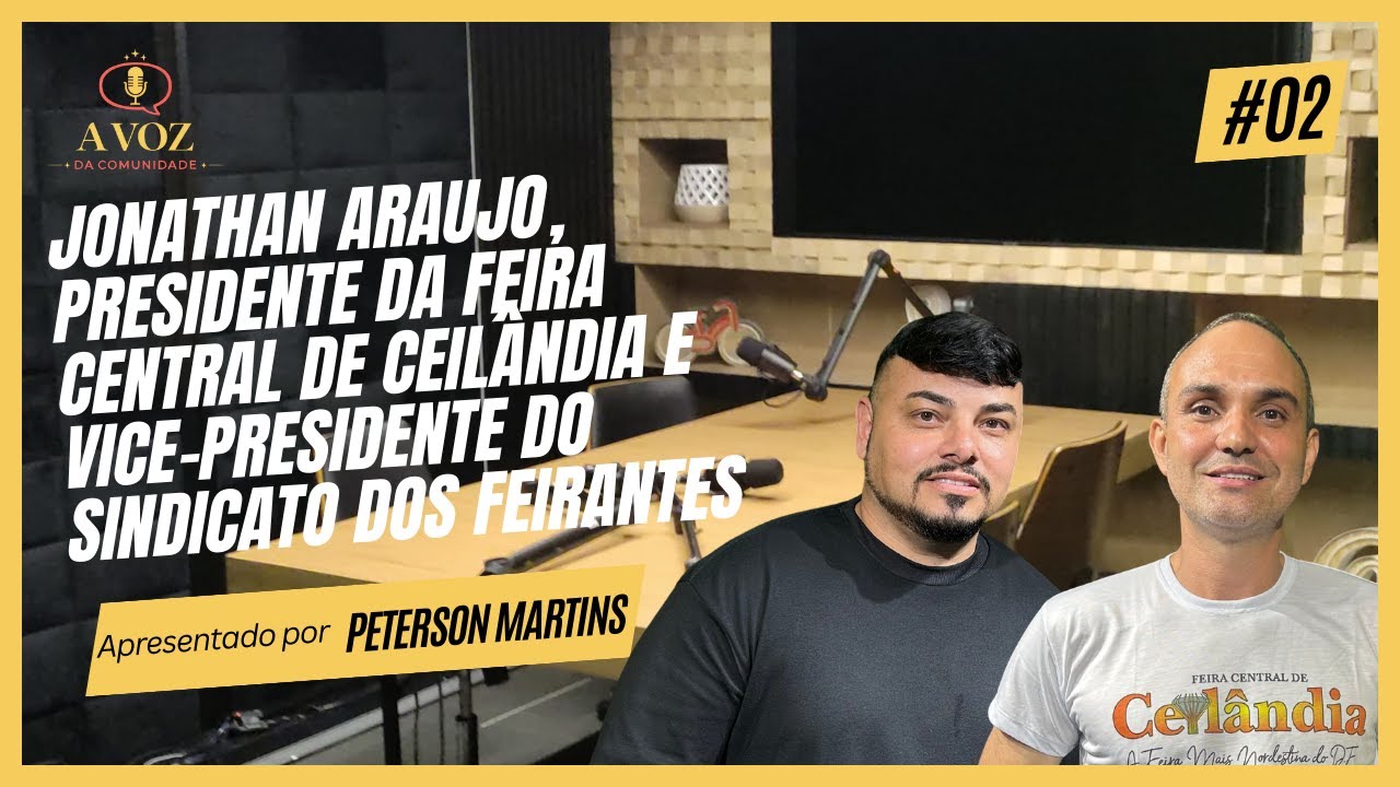 A Voz da Comunidade Ep#02: Liderança, Trabalho e Desenvolvimento com Jonathan Araujo