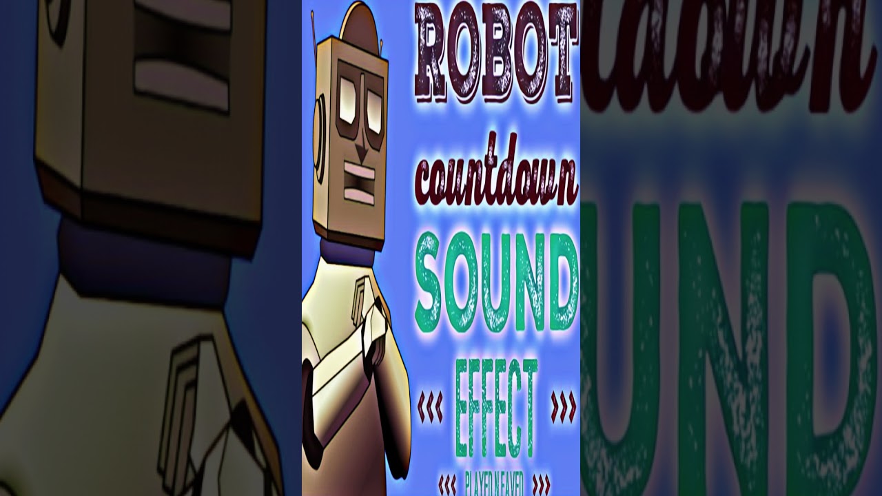 Robot Countdown Sound Effect | 10 Second Robot Theme Countdown Timer #shorts
