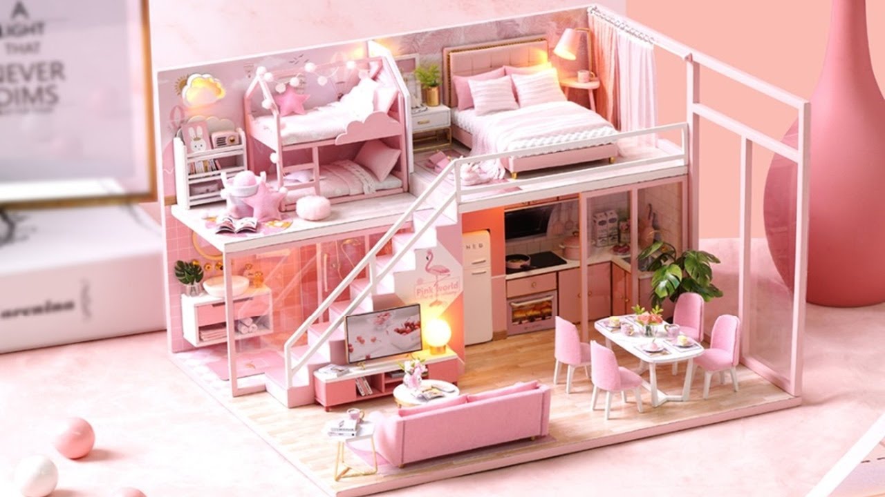 CÓMO HACER UNA CASA EN MINIATURA PARA BARBIE - 5 IDEAS