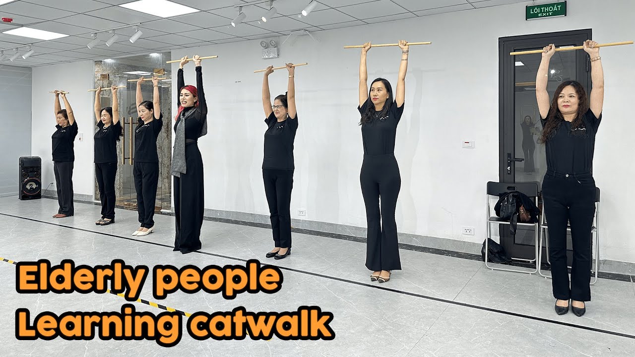 EP.1 | When older individuals learn to catwalk,what will it be like? Basic catwalk skills for ladies