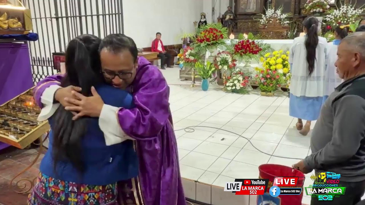 MISA DE DESPEDIDA DE NUESTRO PARROCO ELMA TORRES  EN ZUNIL 27/2/2026