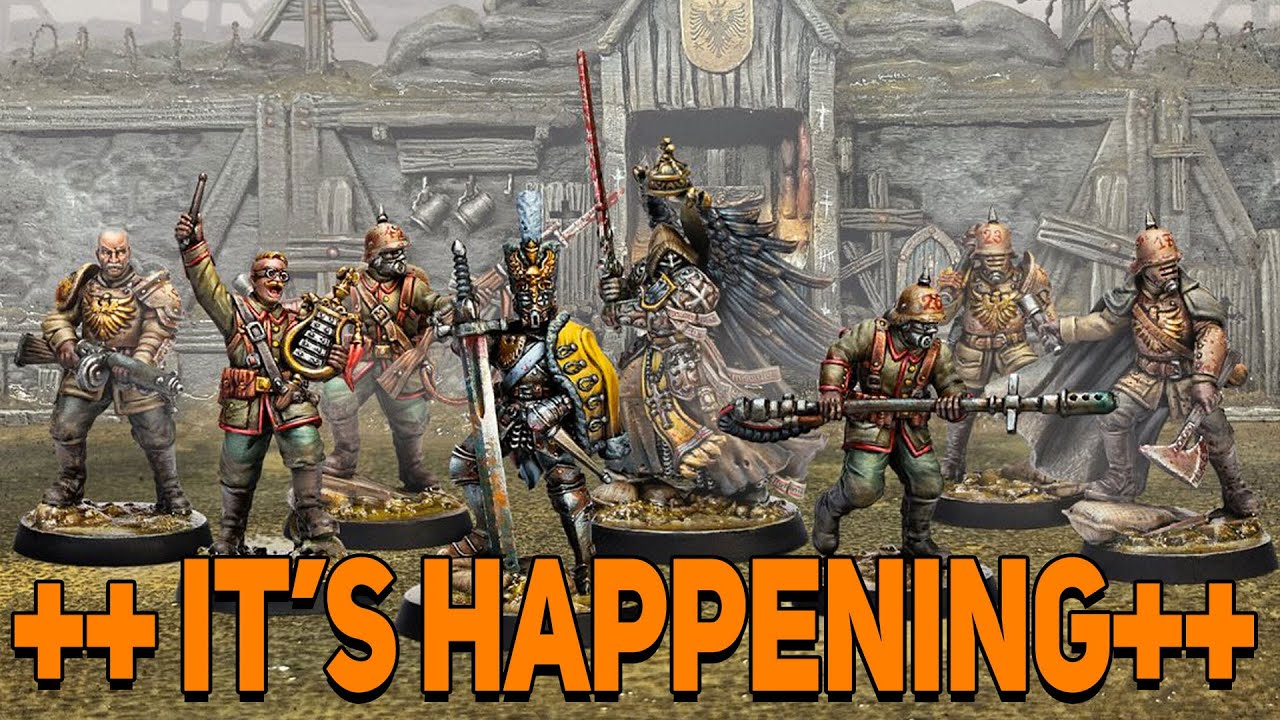 Trench Crusade Announces Plastic Kits - The Prussians are Coming!