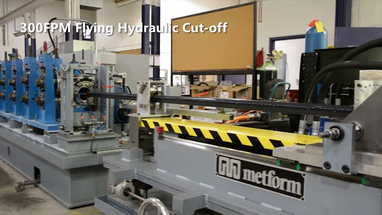 High Speed Roll Forming Channel Line - Metform International Ltd.