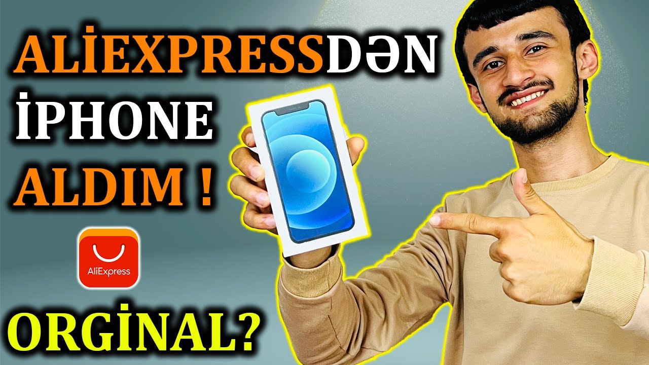 ALIEXPRESSDƏN İPHONE ALDIM ! ORGINAL ÇIXDI ?(Aliexpress Telefon Almaq)
