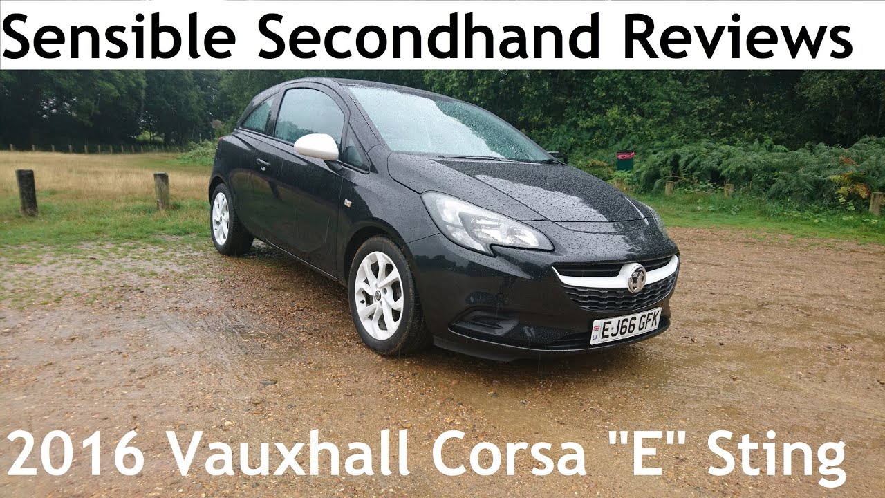 Sensible Secondhand Reviews: 2016 Vauxhall (Opel) Corsa E 1.4 Sting 3 Dr - Lloyd Vehicle Consulting