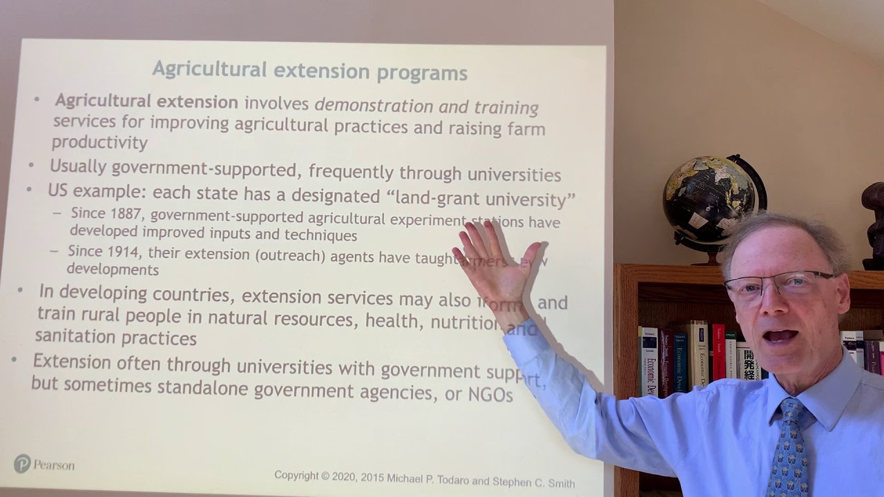 Agriculture 4: Agricultural Extension