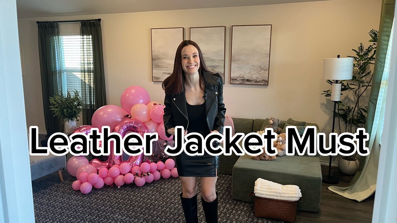 I Tried This Lambskin Leather Jacket | Amazon Review #ad