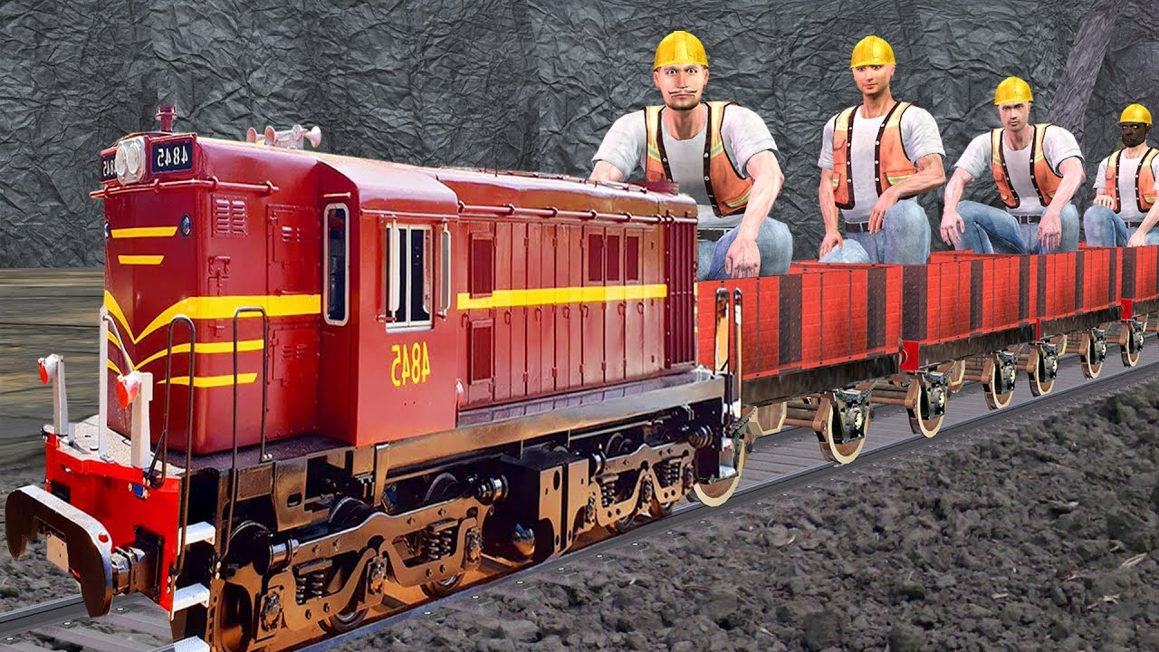 छोटा रेल गाडी कोयला खदान Mini Train Coal Mine Comedy Video