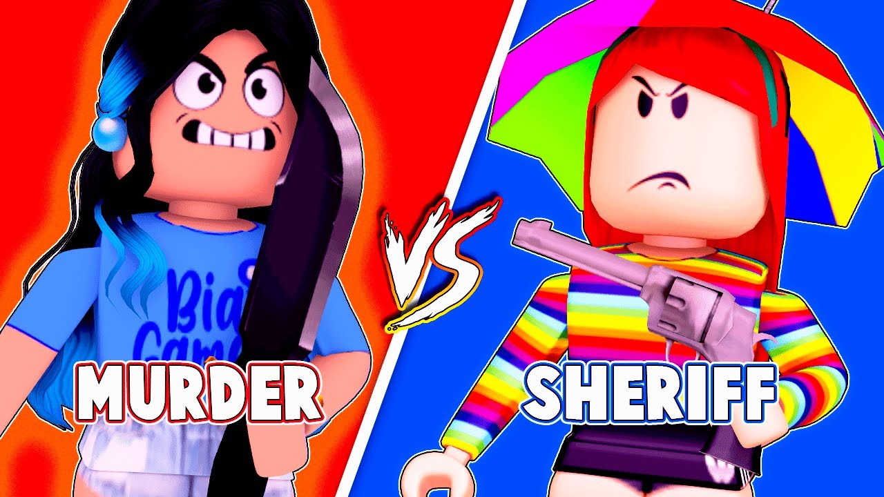 MURDER VS SHERIFF no ROBLOX! 😏