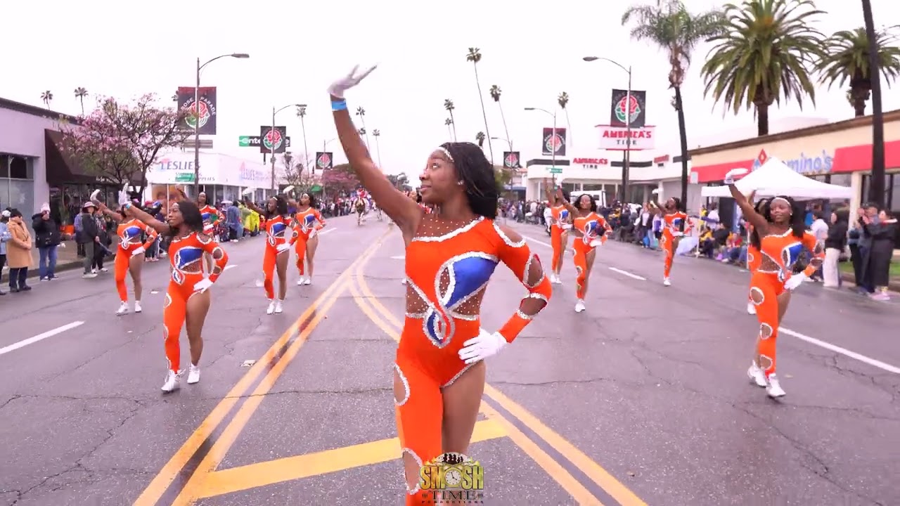 Morgan State University M3 + Foxxy Dancers @ Rose Bowl Parade 2025