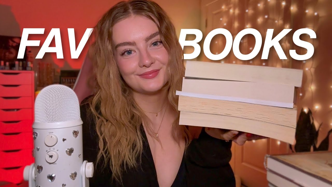 ASMR my all-time FAVORITE books 📚 10+ of my GOD TIER reads!! ⭐️