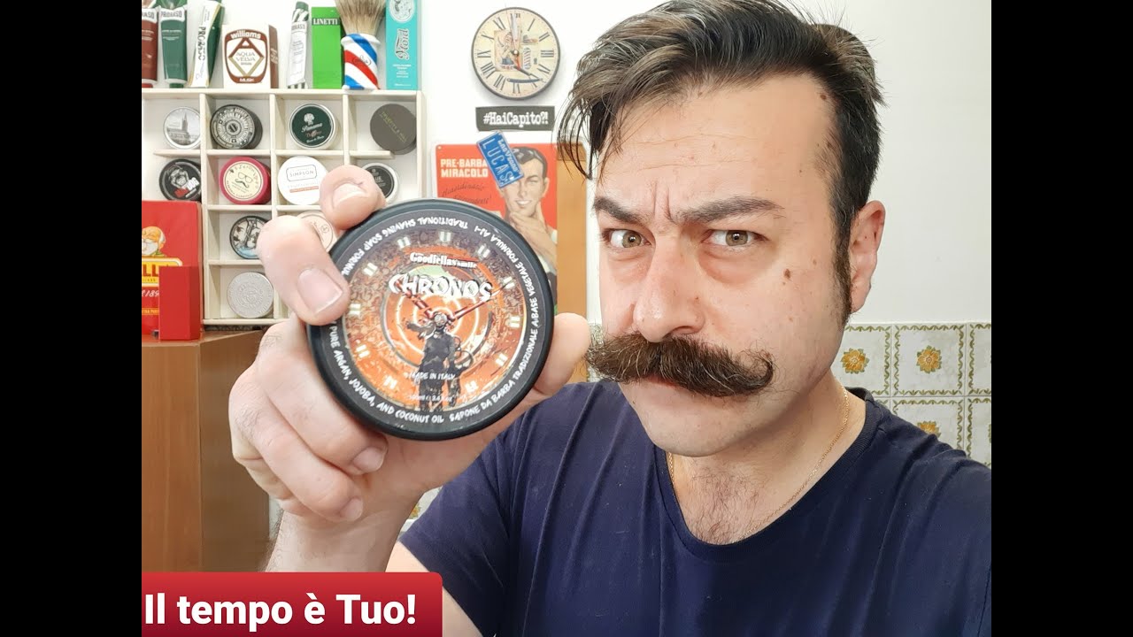 Set da Barba Chronos TGS - Rasoio di sicurezza Gladio Open Comb -Il Tempo &egrave; Tuo!