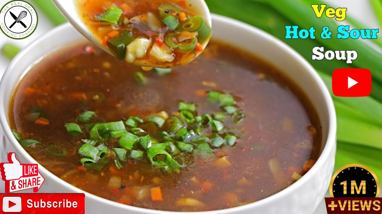 वेजिटेबल हॉट एंड श्योर सूप बनाने का रेसिपी,Veg hot and sour soup kaise banaye स्वादिष्ट Hot &spaice 