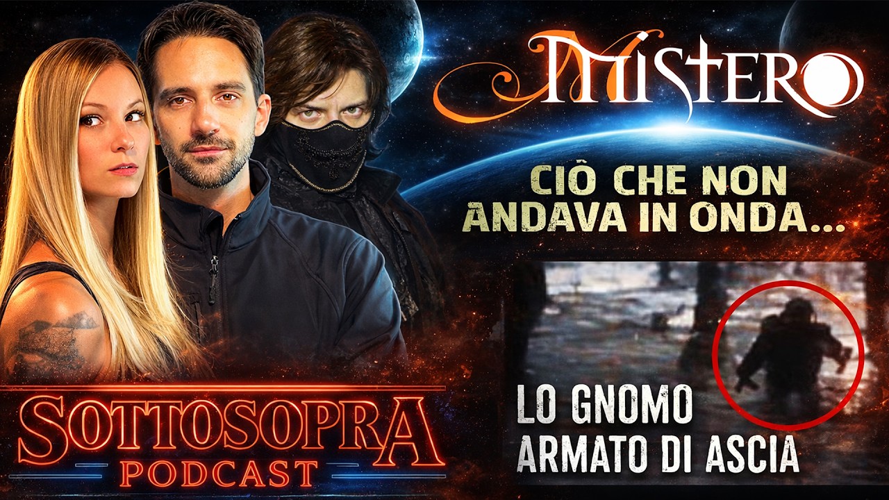 Lo gnomo armato di ascia, Adam Kadmon, fantasmi e alieni. I segreti di Mistero  su Italia 1