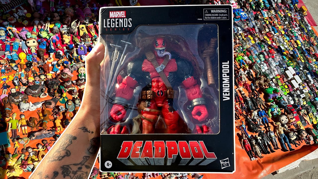 Chachareando En El TIANGUIS DE JUGUETES Encontré a VENOMPOOL