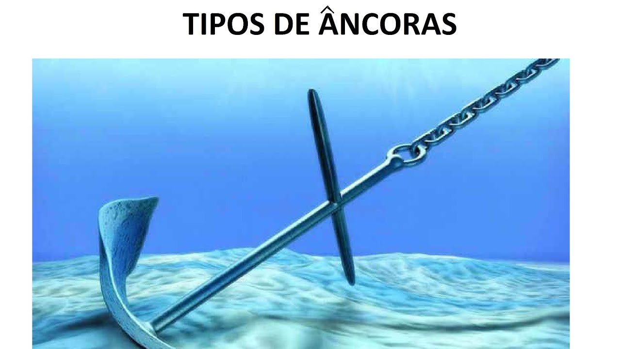 Tipos de âncora e como escolher tamanho de acordo com o barco, só aqui no canal náutico de Náutica.