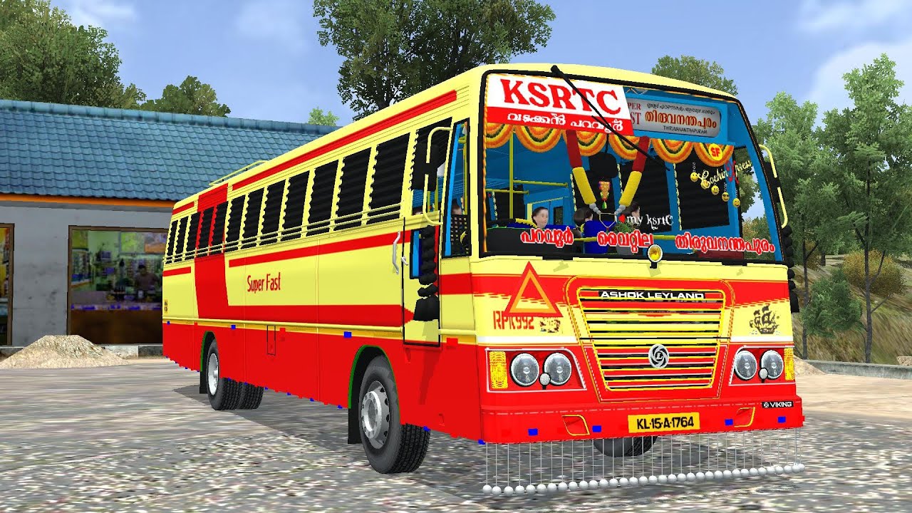 New MODIFIED KSRTC BUS MOD ForBus Simulator Indonesia|Free Mod|New Bus Mod For Bussid| #bussidmods​
