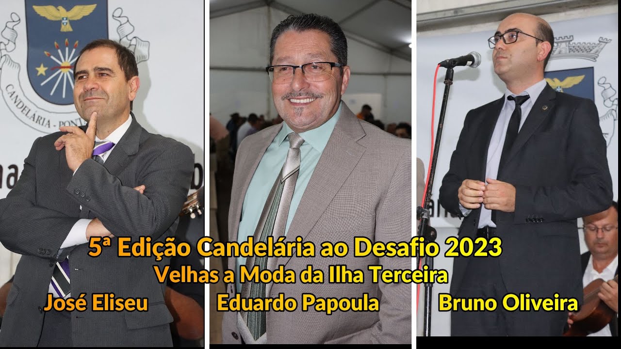 5ª Edição Candelária ao Desafio Com as Velhiinhas da Terceira Bruno Oliveira. José Eliseu.E. Papoula