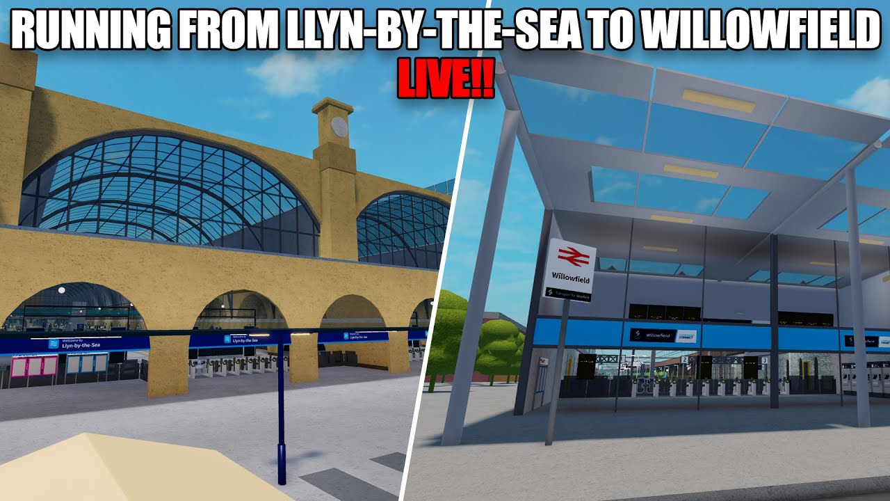 RUNNING FROM LLYN-BY-THE-SEA TO WILLOWFIELD!! (Roblox SCR 1.10.7 Livestream #144)