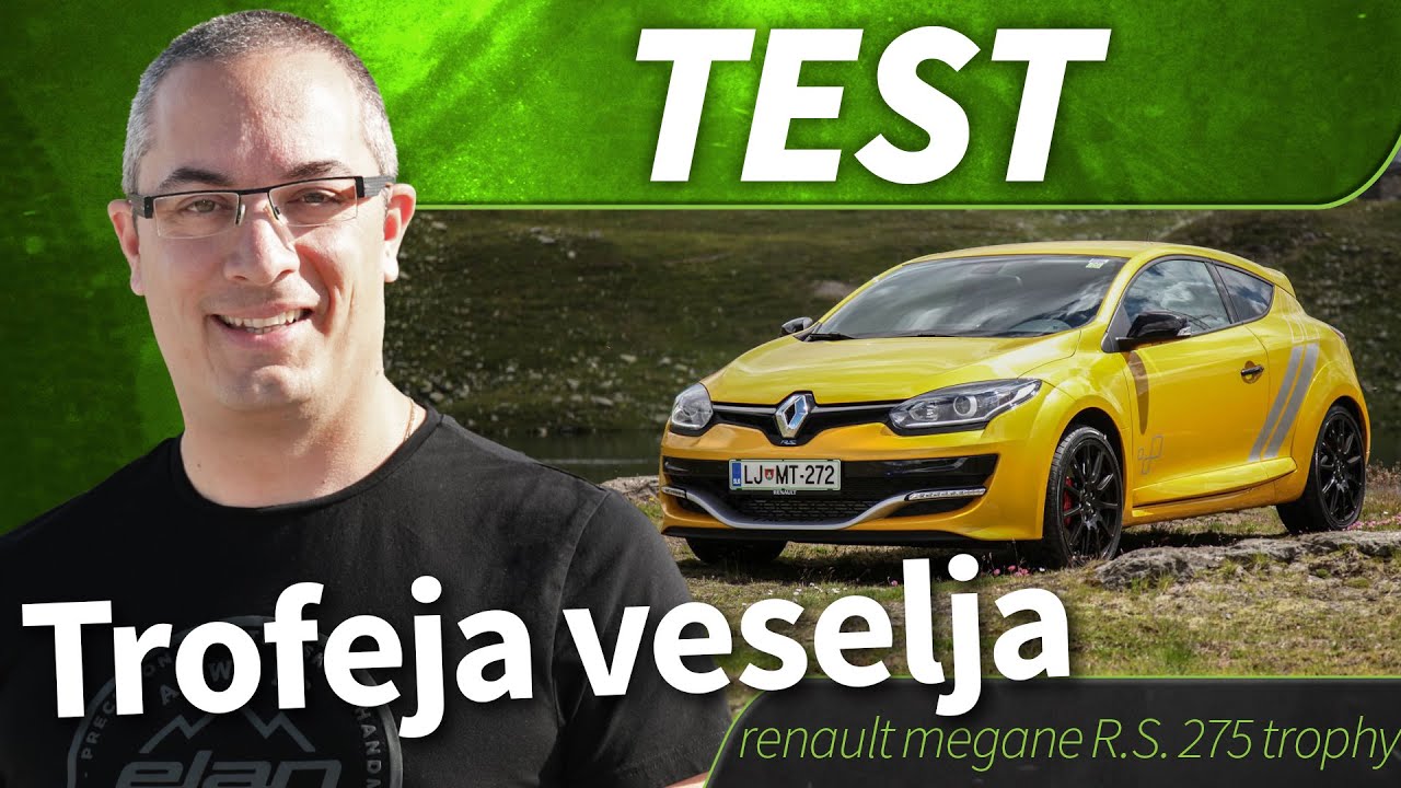 2014 renault megane RS 275 Trophy - test