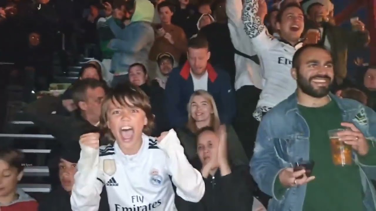 FANS REACTION FOR VINICIUS JUNIOR GOAL REAL MADRID vs LIVERPOOL FINAL UEFA CHAMPION LEAGUE #vinicius