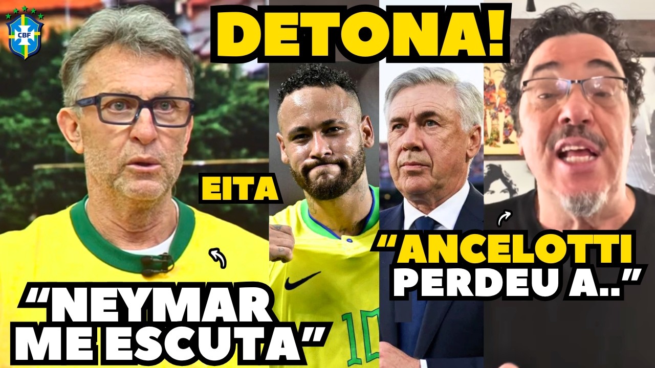 EITA! NETO D&Aacute; CONSELHOS PRA NEYMAR GANHAR A COPA, E CASAGRANDE DETONA CONVOCA&Ccedil;&Atilde;O DA SELE&Ccedil;&Atilde;O!!