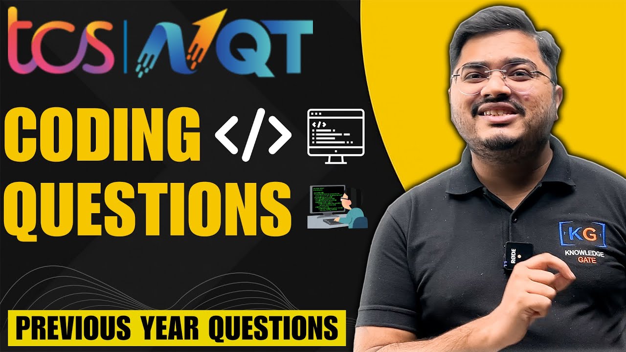 TCS NQT Coding Questions 2025 | TCS NQT Coding Preparation 2025 | TCS NQT Advanced Coding 2025 🚀🔥