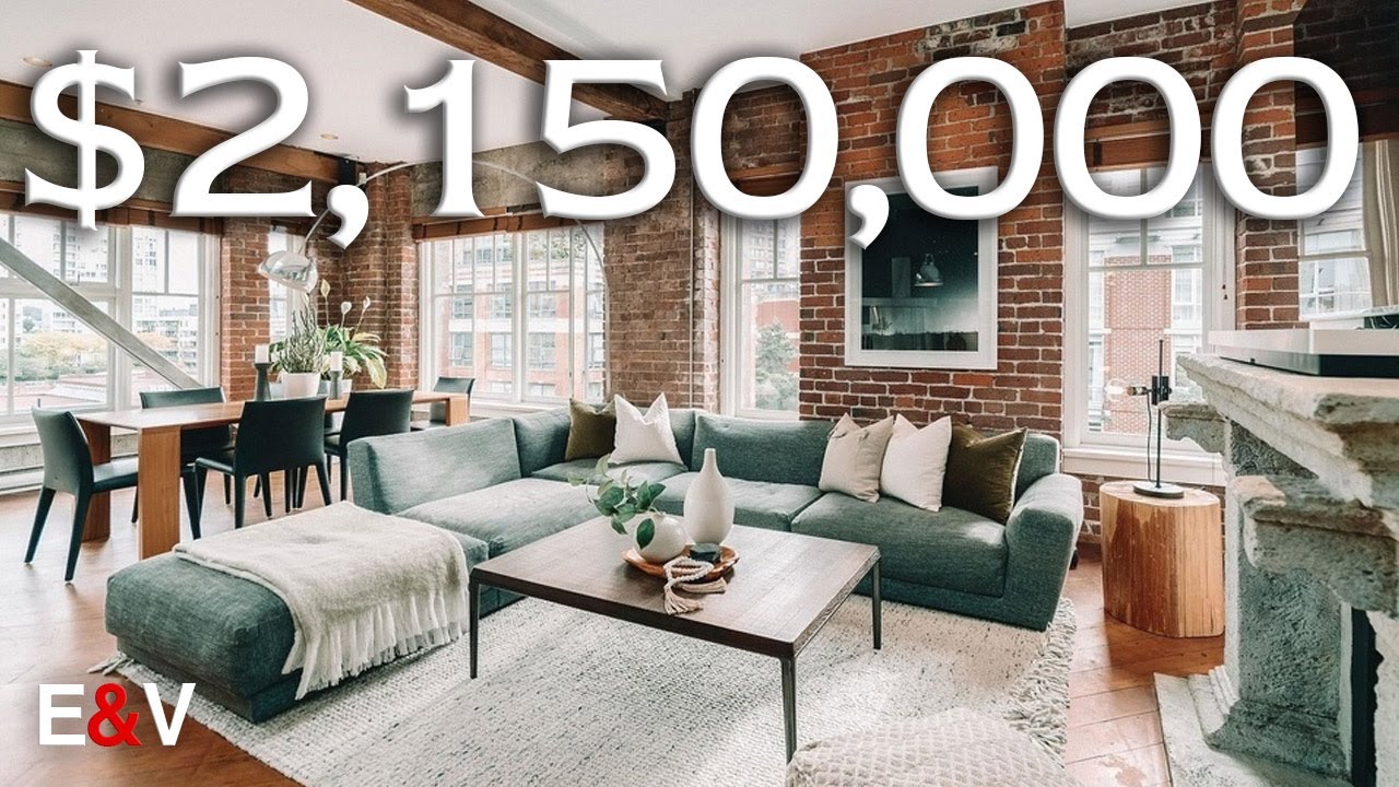Inside This $2,150,000 Vancouver Loft | LOFT TOUR