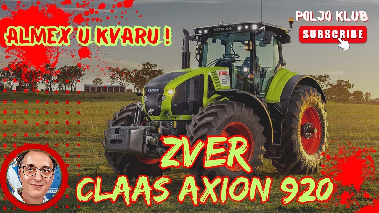 CLAAS AXION 920 - Kakva je ovo zver !? // RECENZIJA TRAKTORA