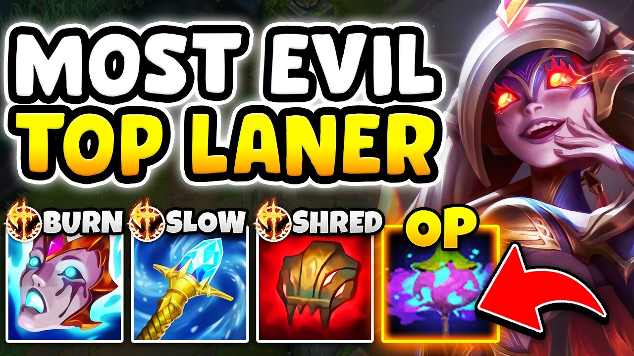 I played the most diabolical top laner in League of Legends... (THIS IS JUST EVIL)