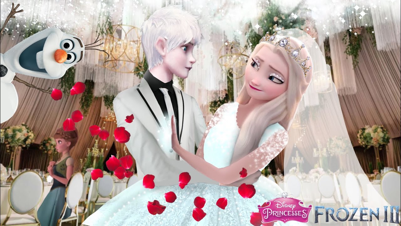 Frozen 3: Elsa and Jack Frost are getting married! 💙Jelsa wedding! Ana's World