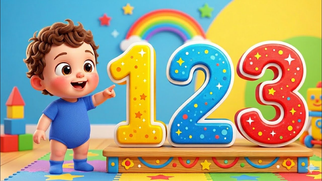 Learn Numbers 1 to10 | Counting for Kids | 123 Learning Video for Toddlers | Numbers Song for kids