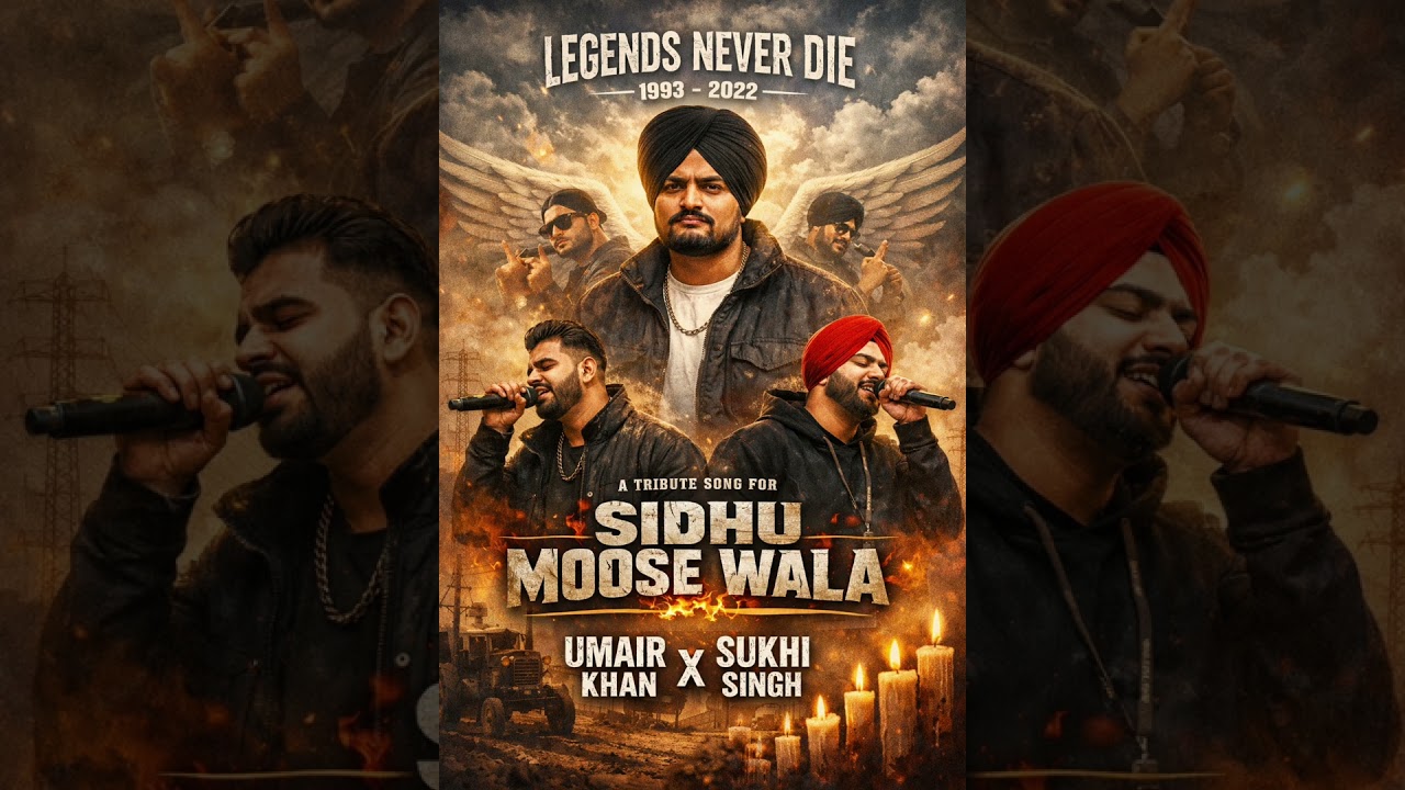 Sidhu mosey wala legend never die a tribute to music legend sidhu bhai 