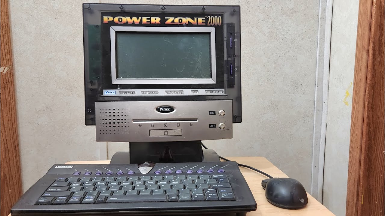 I Still Have My Vtech Power Zone 2000 Computer|Review!