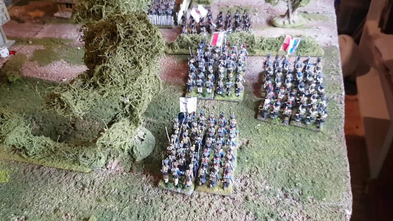 Blackpowder batrep prussian v french
