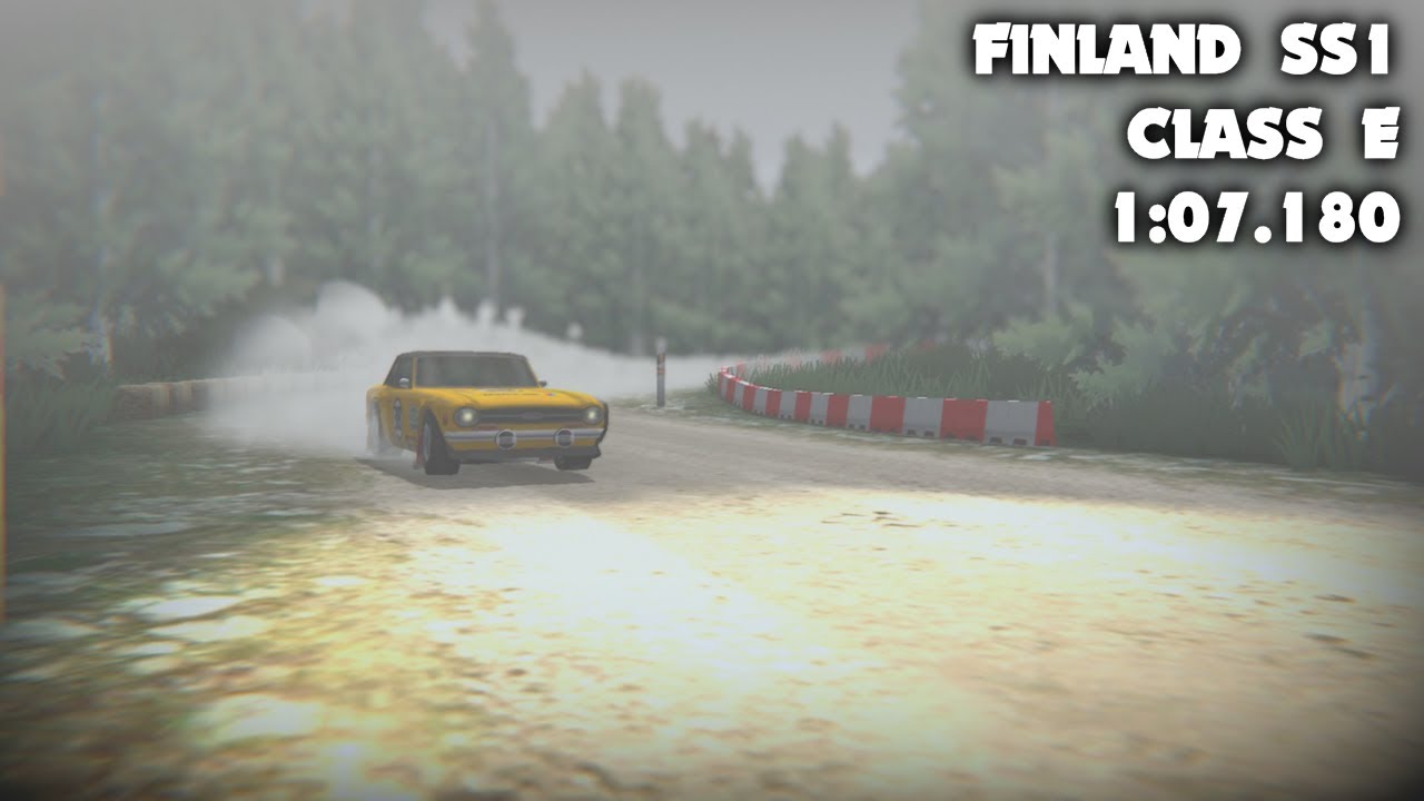 Super Woden Rally Edge - Finland SS1 Class E 1:07.180