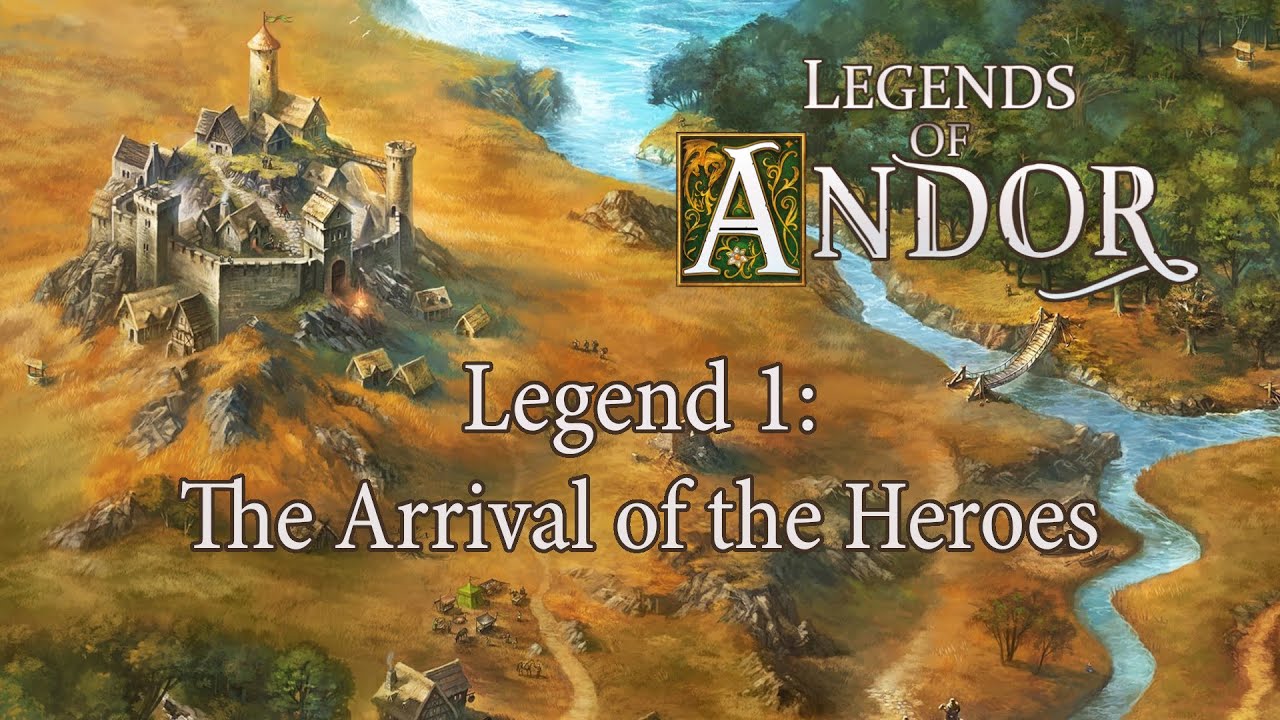 Legends of Andor: Legend 1 - The Arrival of the Heroes (Introductory Game) playthrough