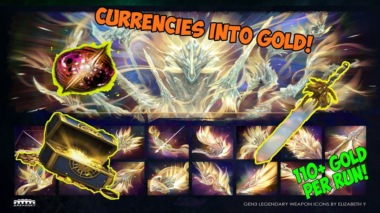 How to get gold from every meta in Guild Wars 2! (meta train profit)