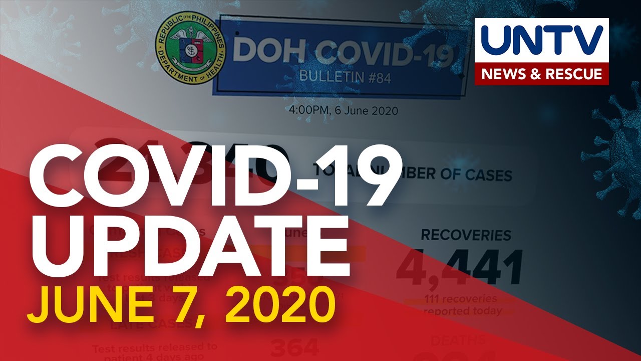 COVID-19 in Numbers: June 7 Update