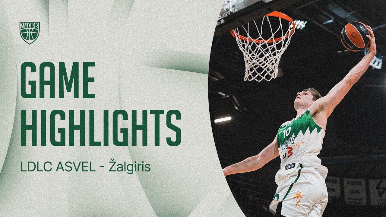 ASVEL - Žalgiris | Game Highlights | 2026.01.20