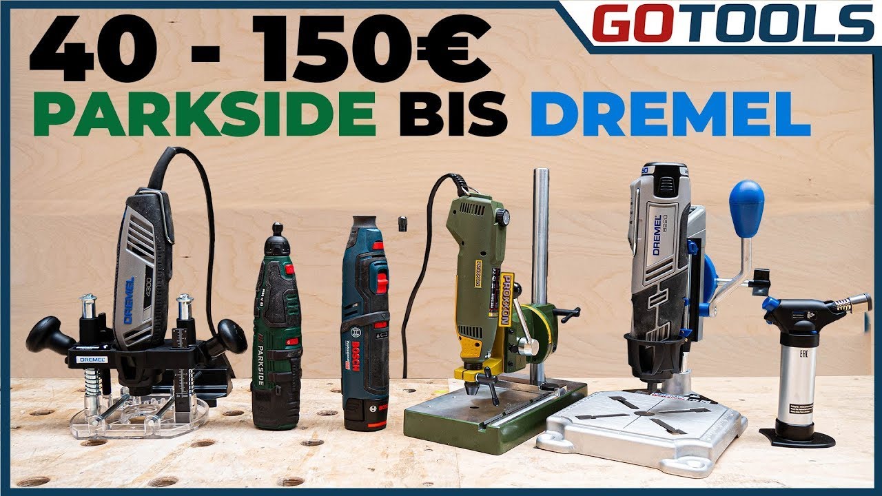 Nur für den Modellbau? Dremel, Bosch, Proxxon und Parkside - Rotationswerkzeuge im Test + Verlosung