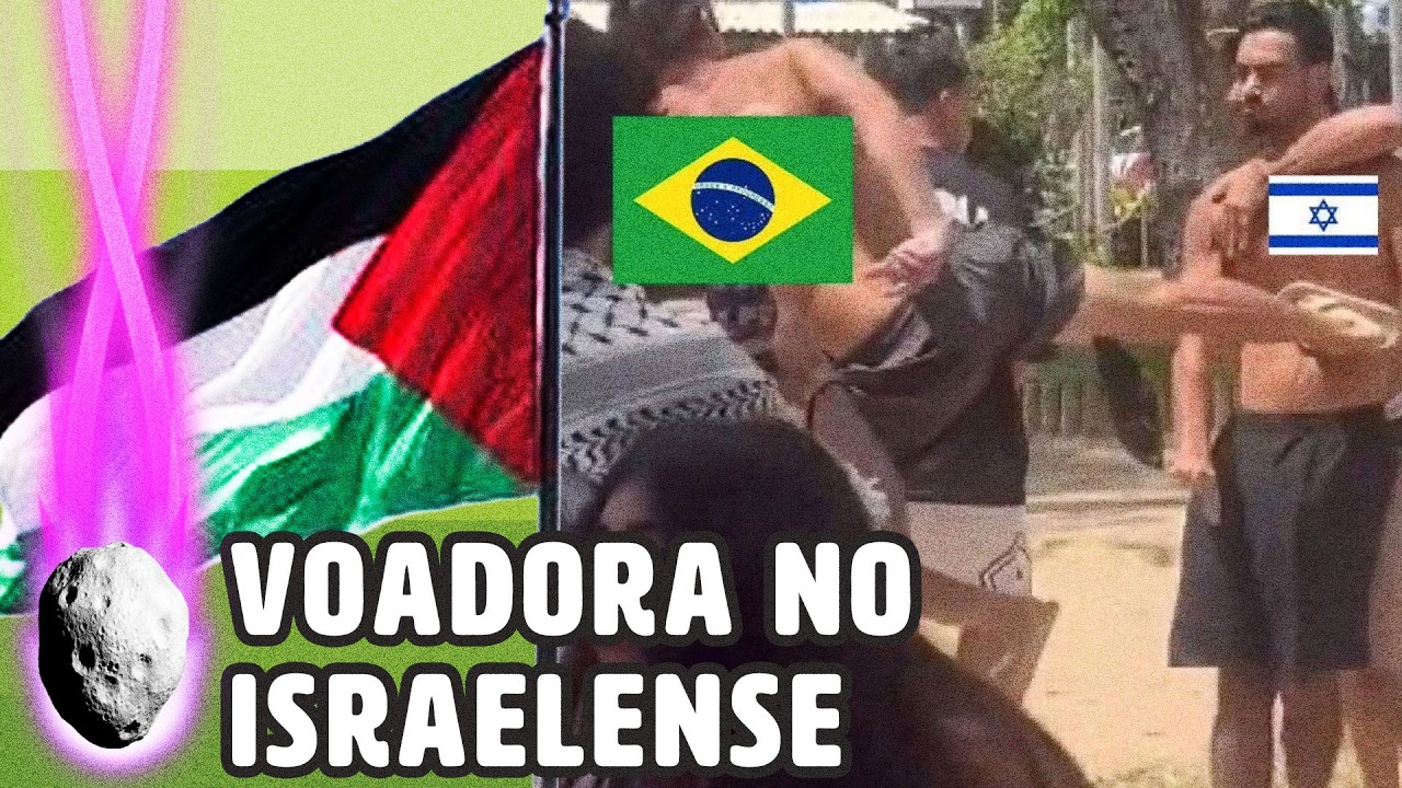BRASILEIRO VIRALIZA APÓS DAR VOADORA EM ISRAELENSE QUE TENTOU IMPEDIR PROTESTO EM ITACARÉ | PLANTÃO