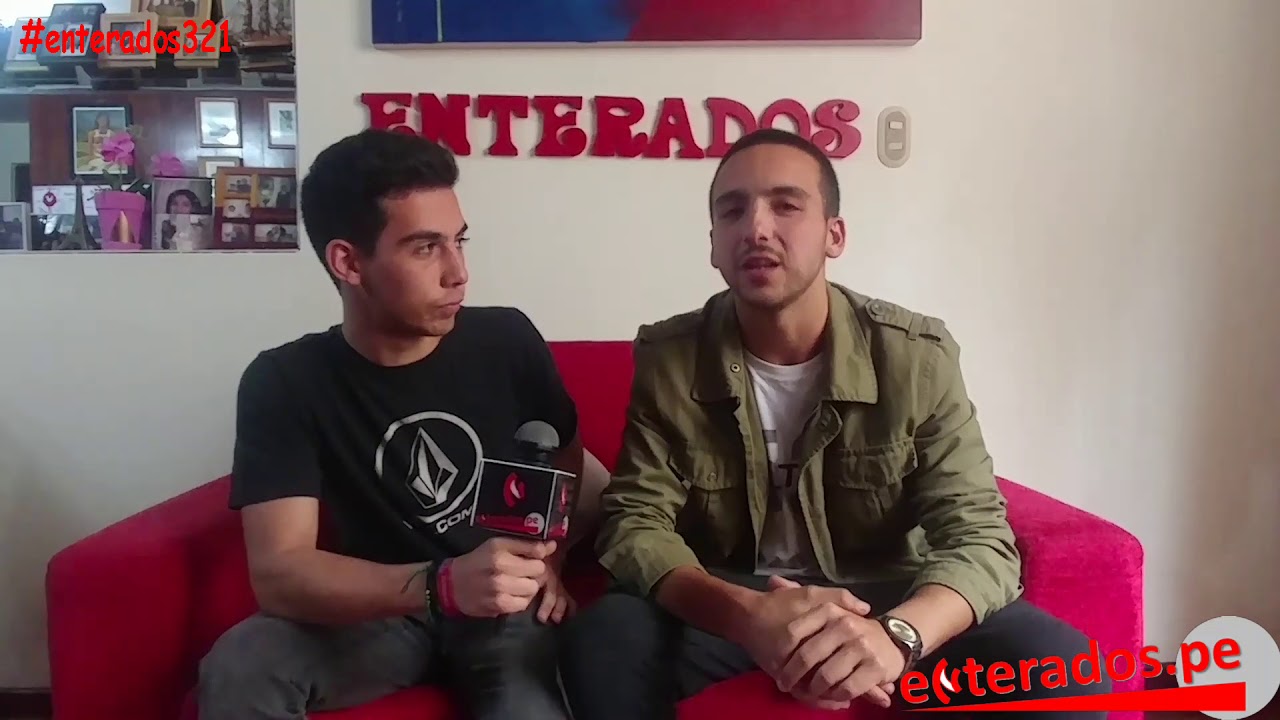 Inti y Vicente en Enterados