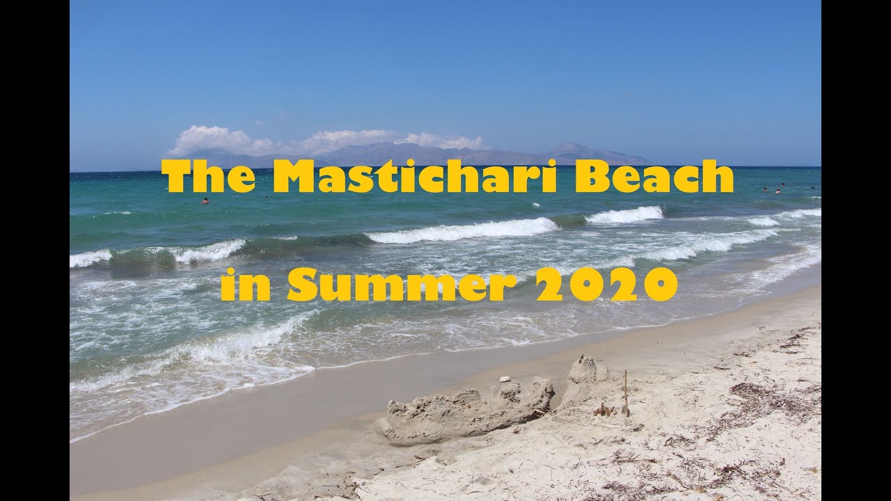 The Mastichari Beach in Summer 2020 on the island of Kos in Greece