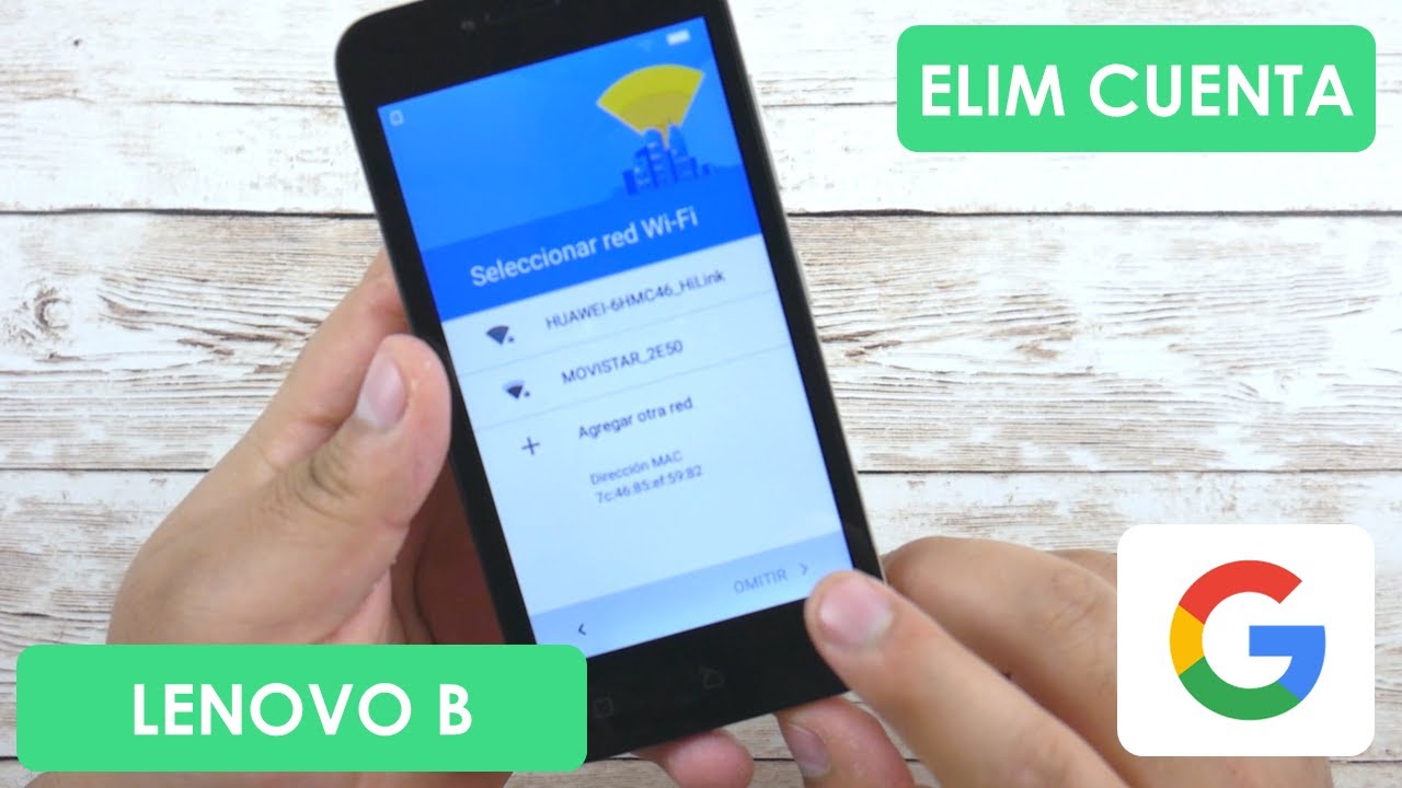 Eliminar Cuenta de Google Lenovo B | Lenovo A2016b30