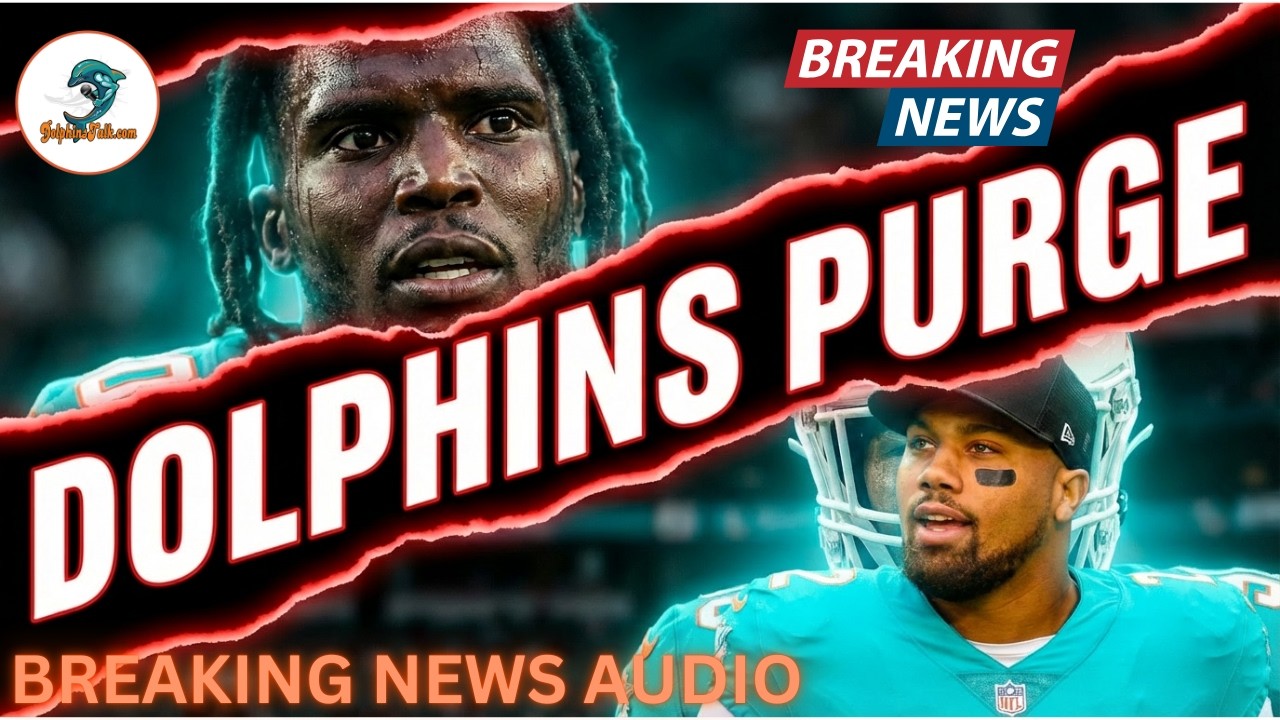 BREAKING NEWS AUDIO: Dolphins Release Hill, Chubb, Daniels, and NWI