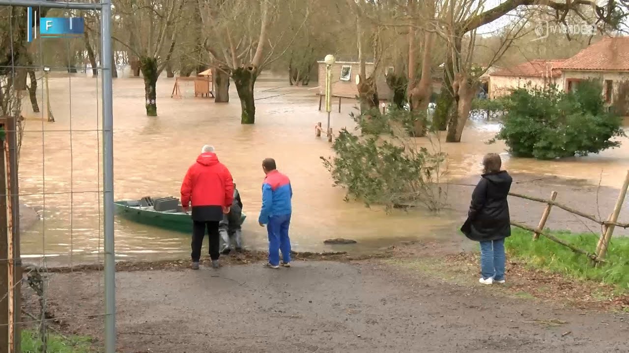 Tempête Nils. Des débordements de rivière et cours d'eau sur l'ensemble de la Vendée