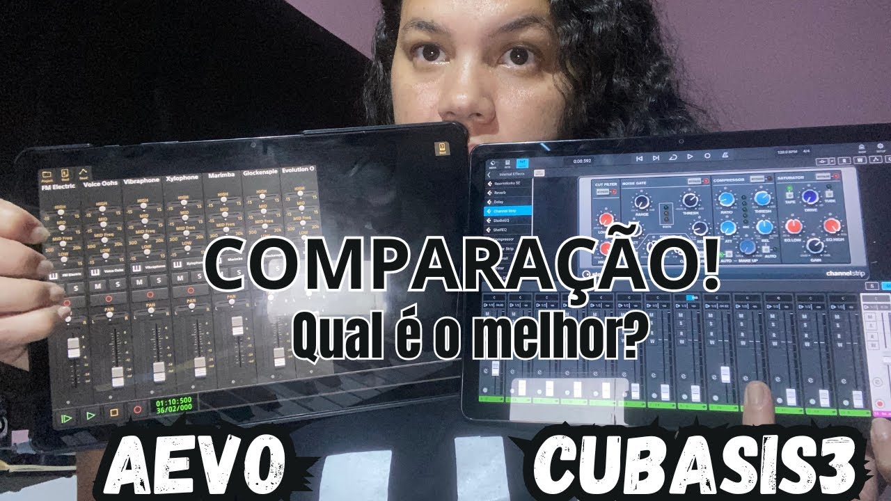 Áudio Evolution ou Cubasis3? Comparação #aevo #audioevolution #cubasis3 #cubasis #tecladistas 