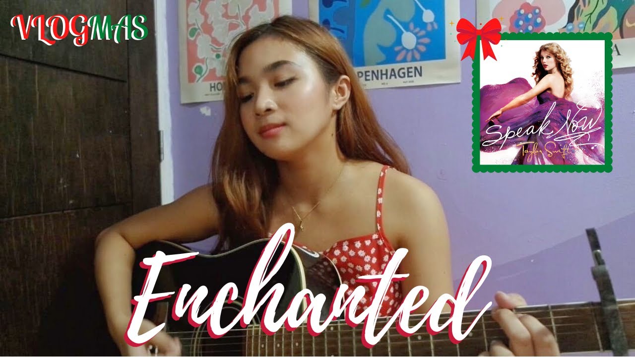 Taylor Swift - Enchanted (COVER + TUTORIAL) | vlogmas