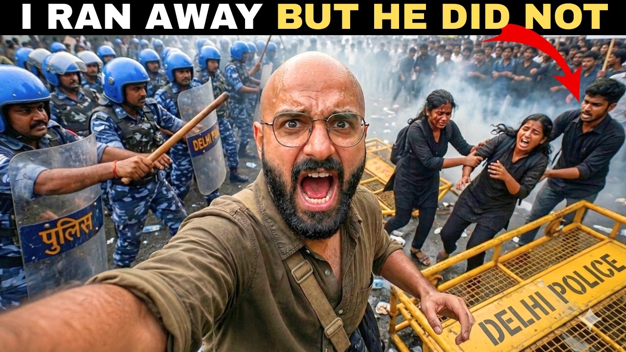 Scariest 13 Minutes Of My Life | Delhi Student Protest 💔